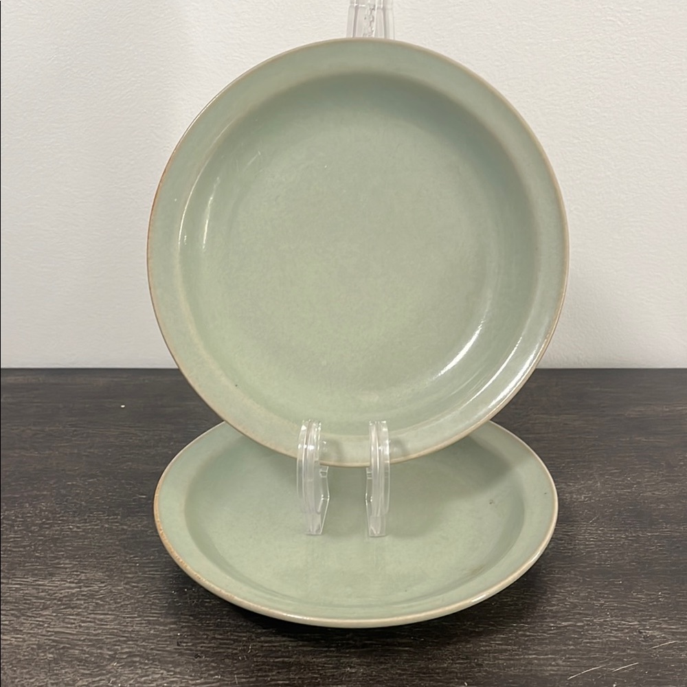 Artisan Stoneware 8” Plates (2)